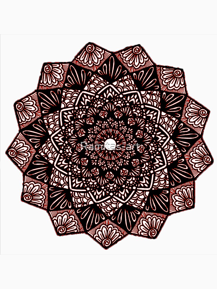 mandala prints by Ramitas-art