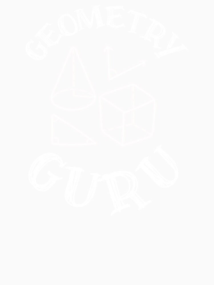 Geometry Guru Funny Mathematician by DomTeesHaven