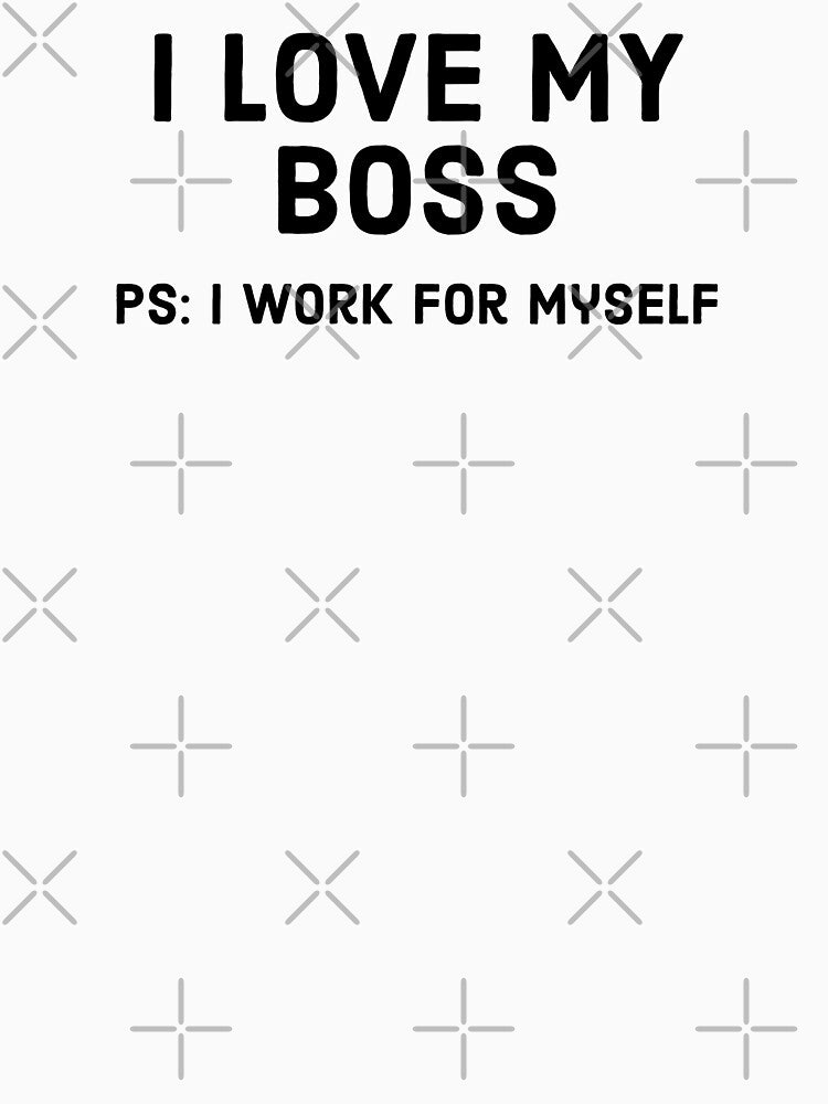 Funny Business owner, independent worker, freelancer design by Theleochick
