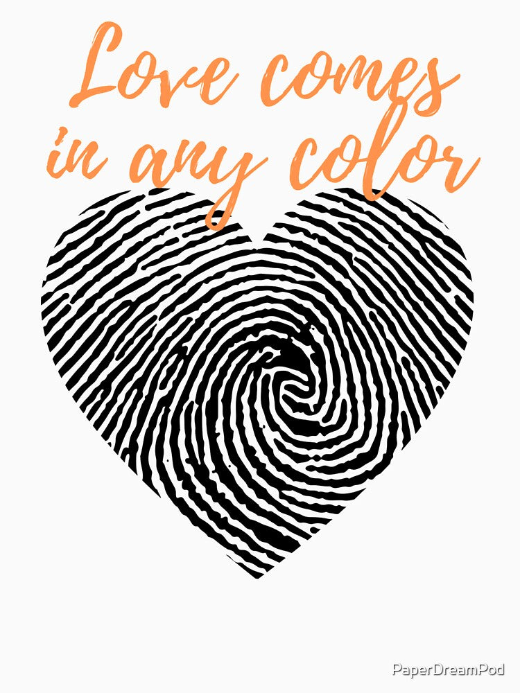 Love comes in any color by PaperDreamPod