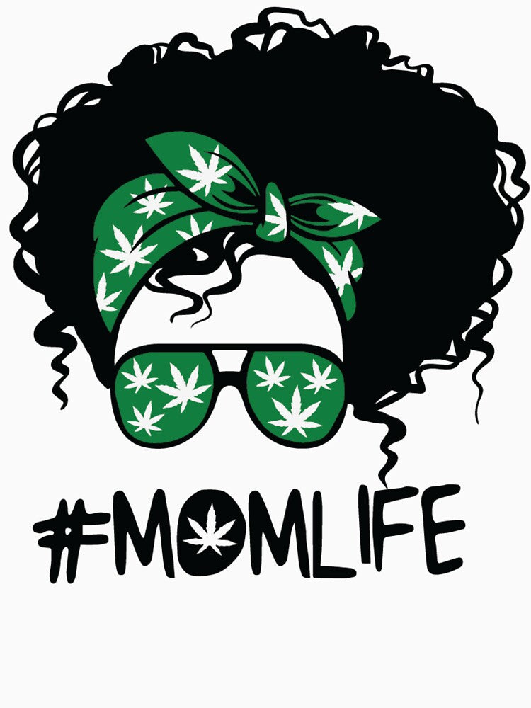 Mom Life Weed Mom Cannabis Lover by MusedPrints