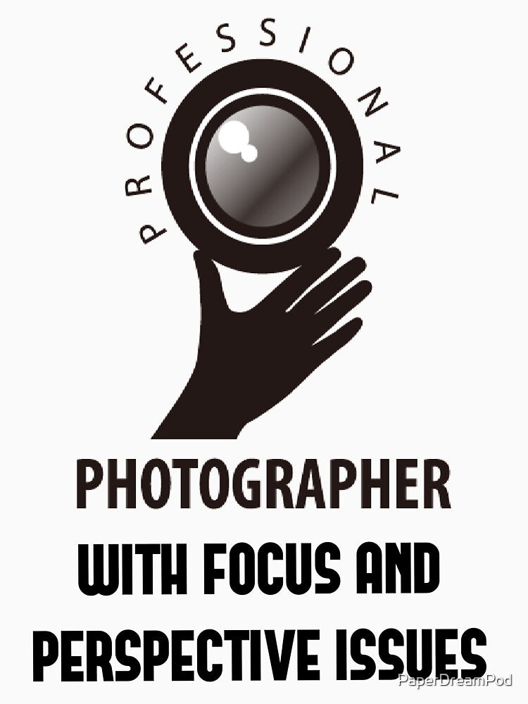 Professional photographer focus and perspective by PaperDreamPod