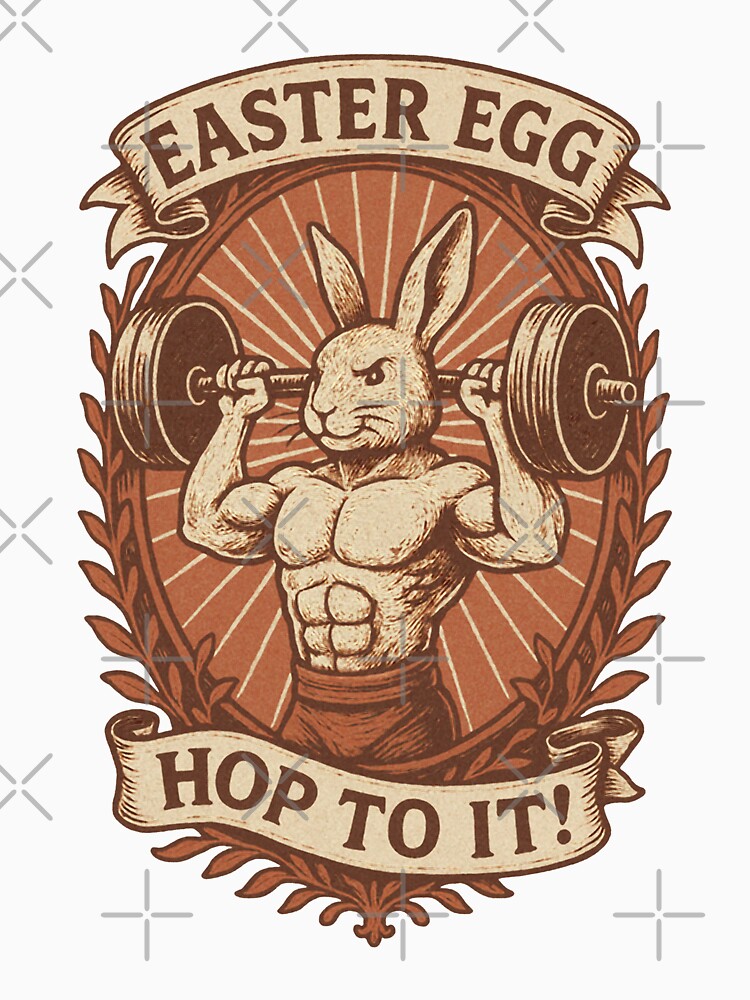 Vintage Easter Bunny 'Hop To It' Gym by zzz888