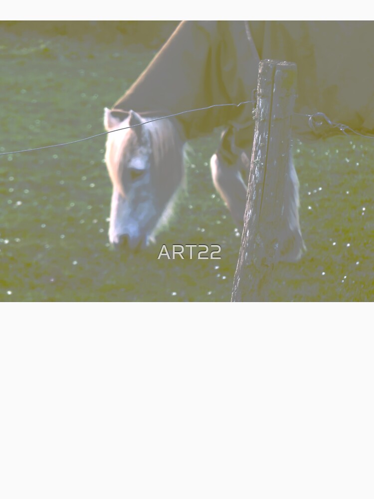 Horse with daisies by ART22