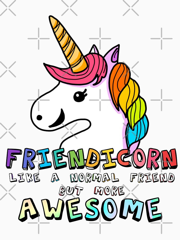 Friendicorn | Valentine’s unicorn by Mixture-DESIGN
