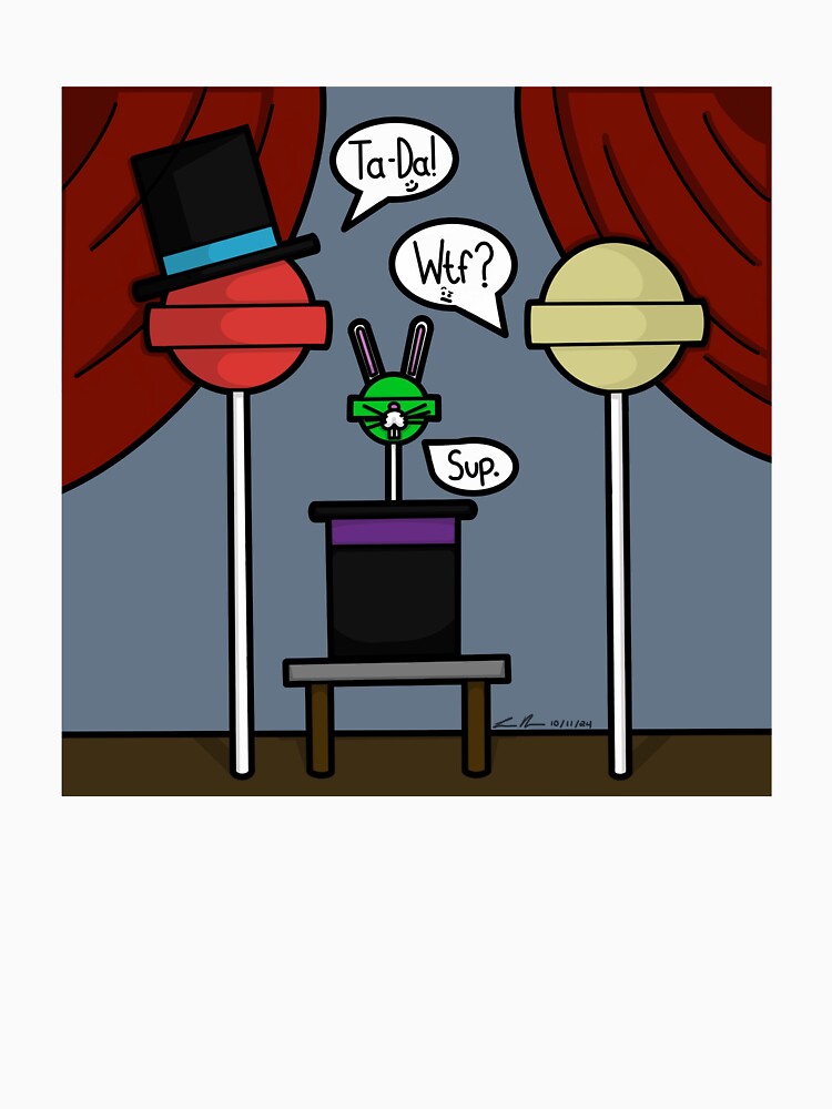 The Lollipop Magic Show by levisprayart