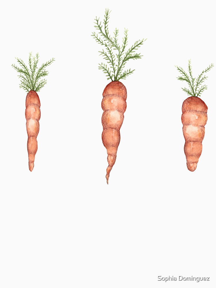 Three little carrots by Sophia Dominguez
