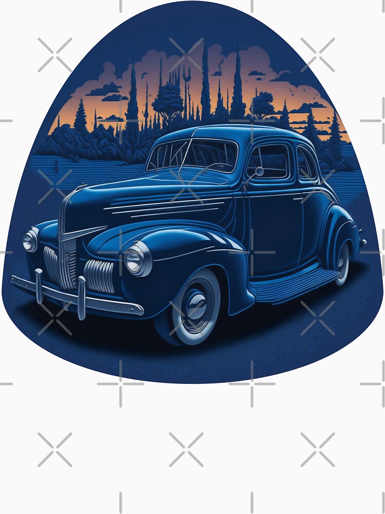USA Classic Car 40's by ArtCraftLab