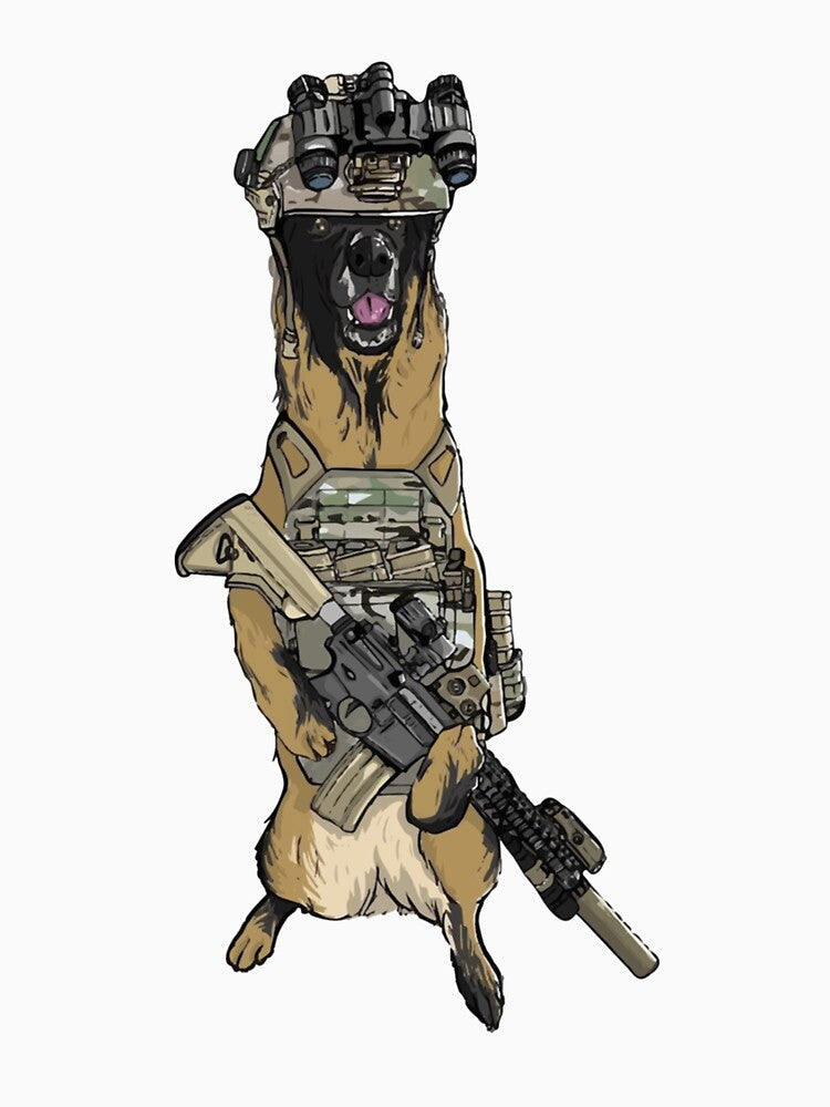 Funny Task Force Doomer Westeland kooks Military Dog by nuconfident11