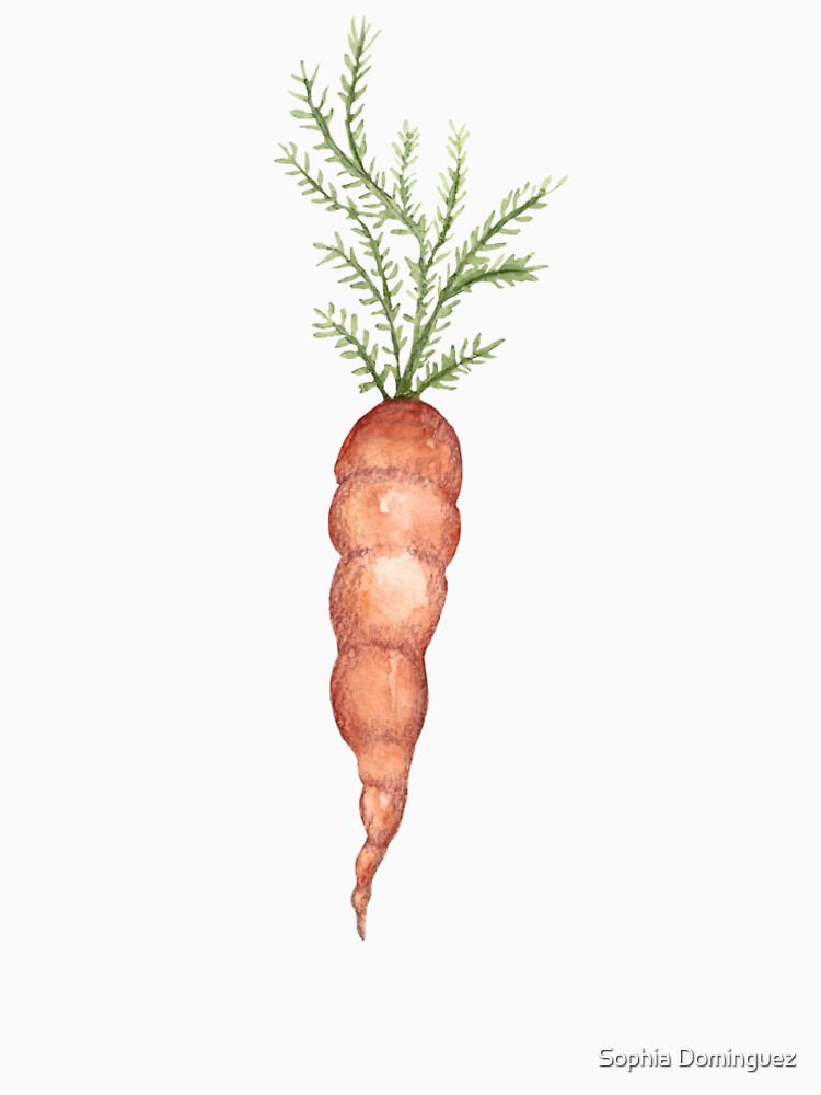 Carrot Sticker by Sophia Dominguez