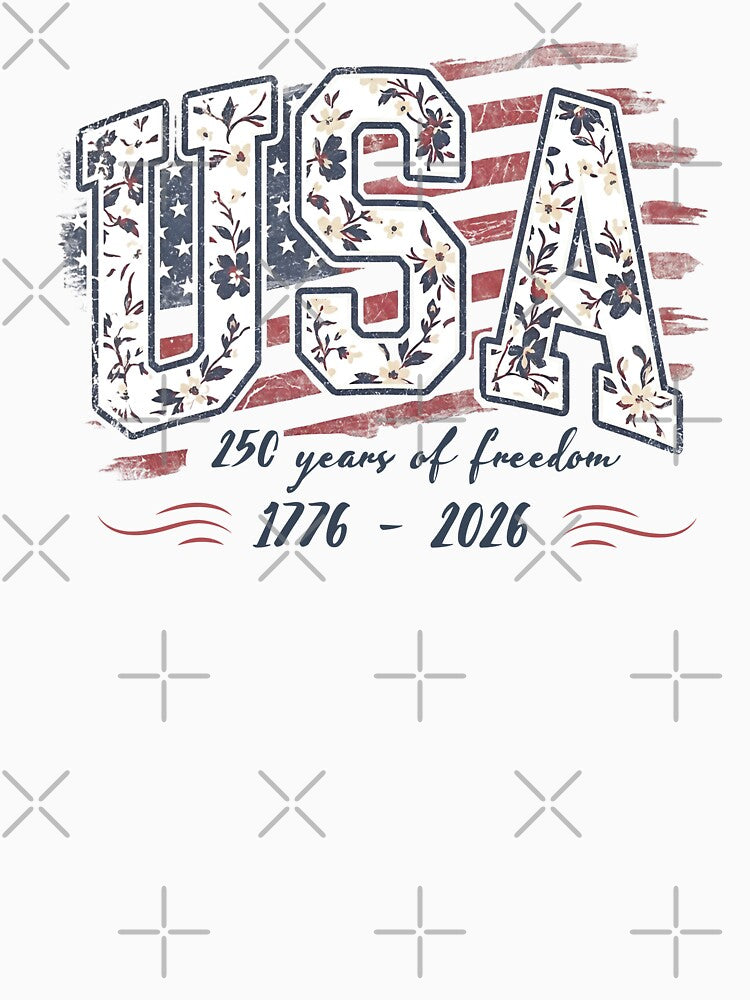 USA 250 Years Of Freedom 1776-2026 by shudge_art