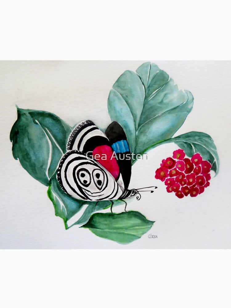 Diaethria Clymena Peruvian Butterfly 88 by Gea Austen