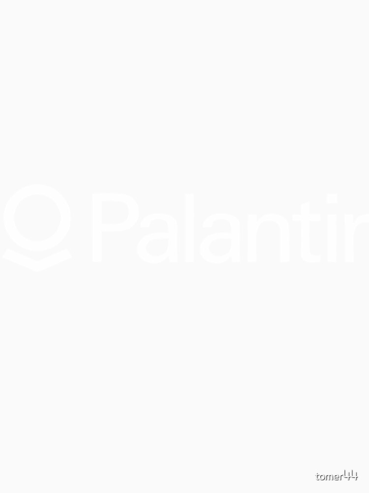 Best Selling Palantir Logo Merchandise by tomer44