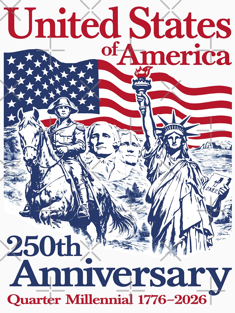 United States of America - 250th Anniversary - 1776-2026 by gear-posters