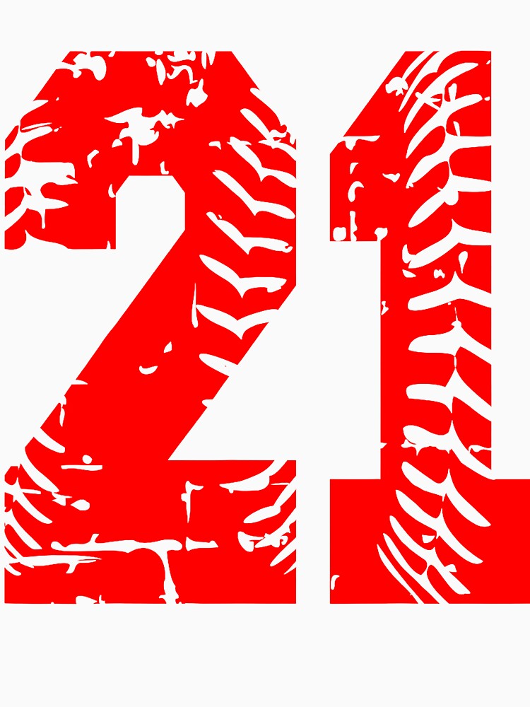 Number 21 Red Xmas Group Matching Christmas Birthday Funny by LynneMarisa