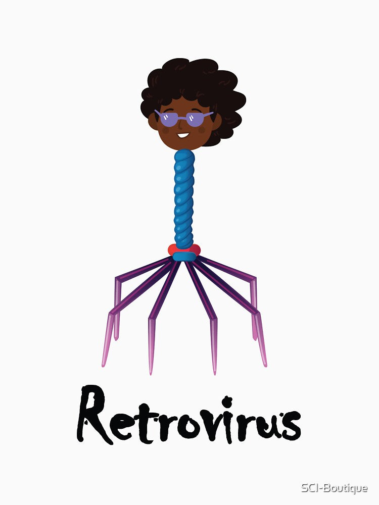 Retrovirus Science Themed Design by SCI-Boutique