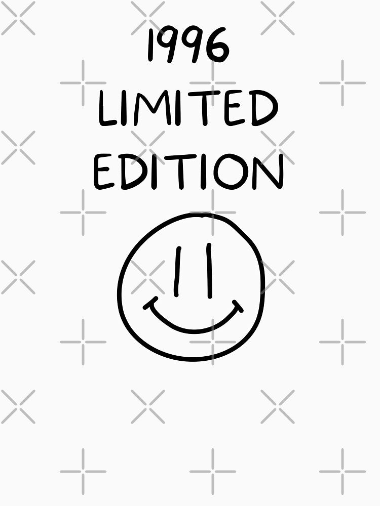 1996 LIMITED EDITION - BLACK WRITING by akaiawa