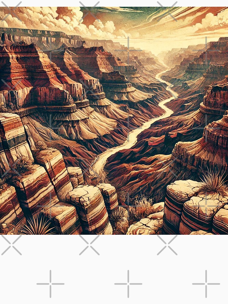 National Parks Series #27 – Grand Canyon Majestic Views by Meta2Physical