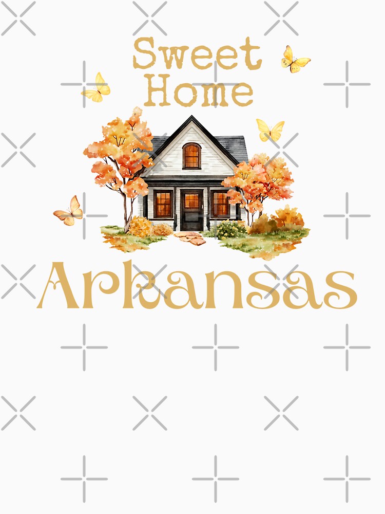 Sweet Home Arkansas - Vacation Hometown Vintage Souvenir by Mozaic Clothes