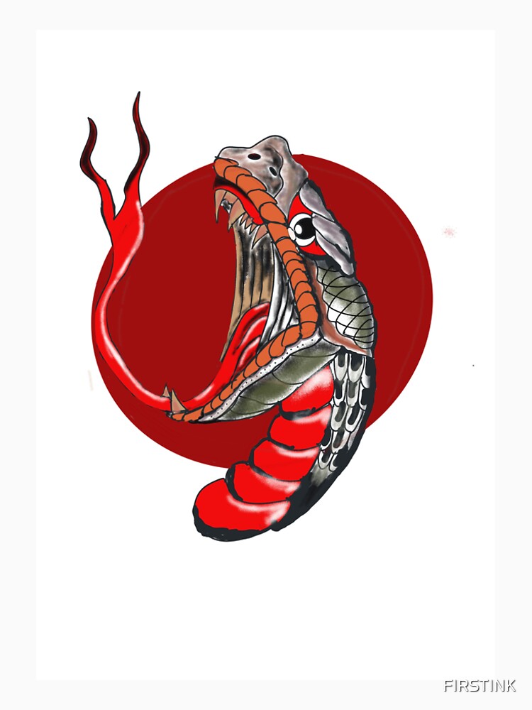 Tattoo snake by FIRSTINK