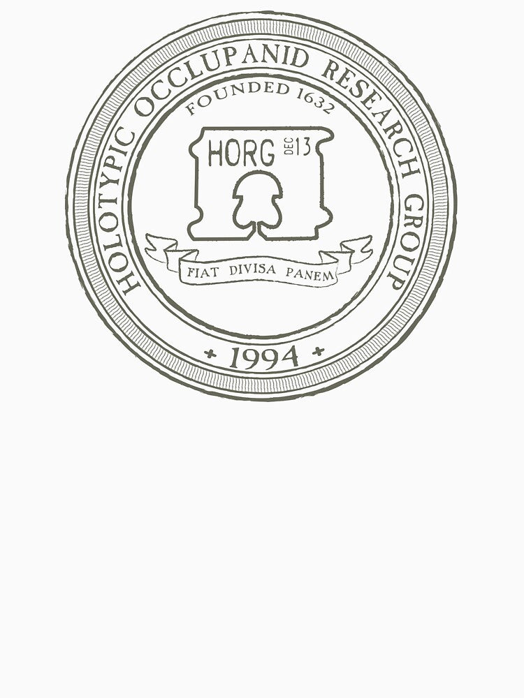 Official HORG Seal - light shirts for light microscopes by occlupanid
