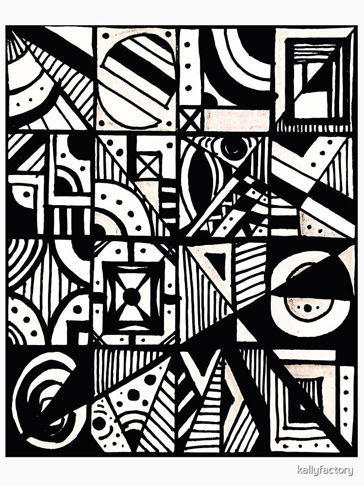 Raw Geometry by kallyfactory