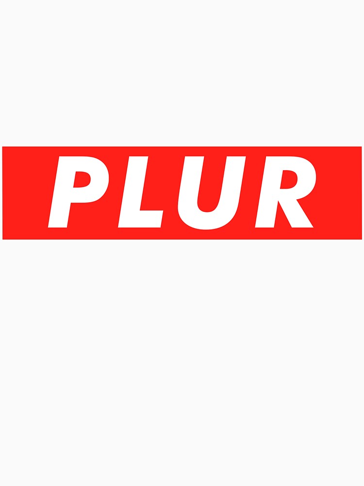 Bold PLUR Streetwear Logo by JovanTheEditor
