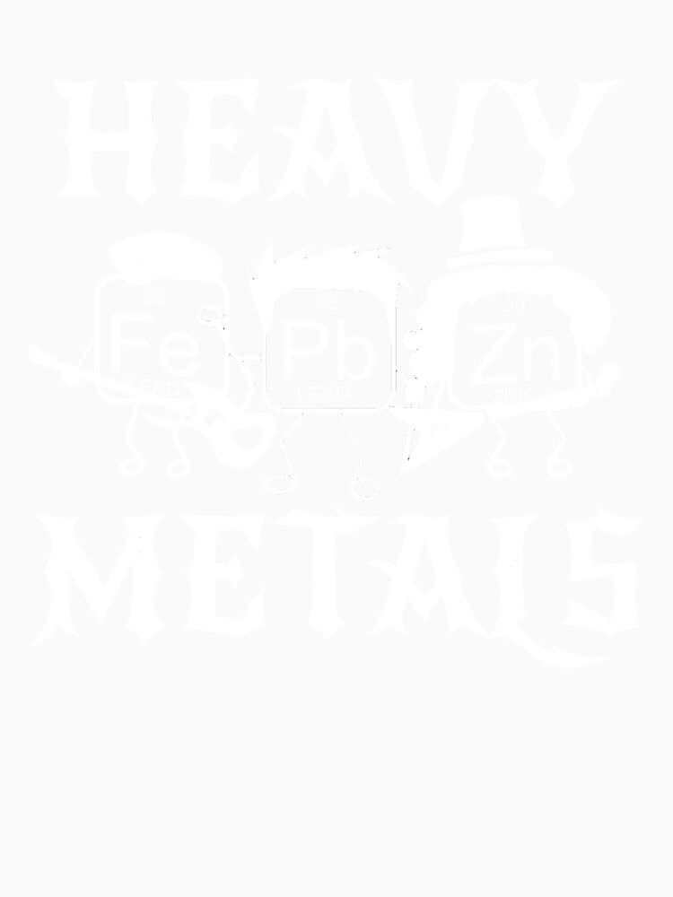 Chemistry Heavy Metals Fe Pb Zn Gift For Chemist Teacher by KendraHenke