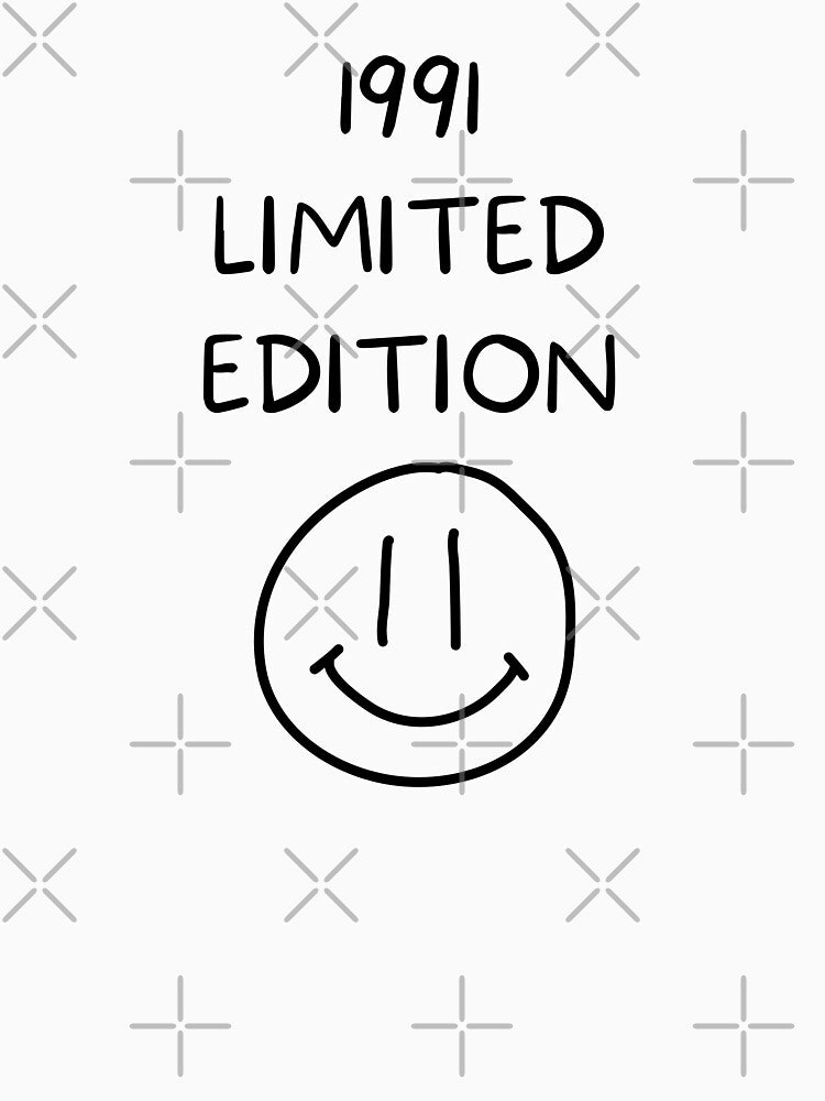 1991 LIMITED EDITION - BLACK WRITING by akaiawa