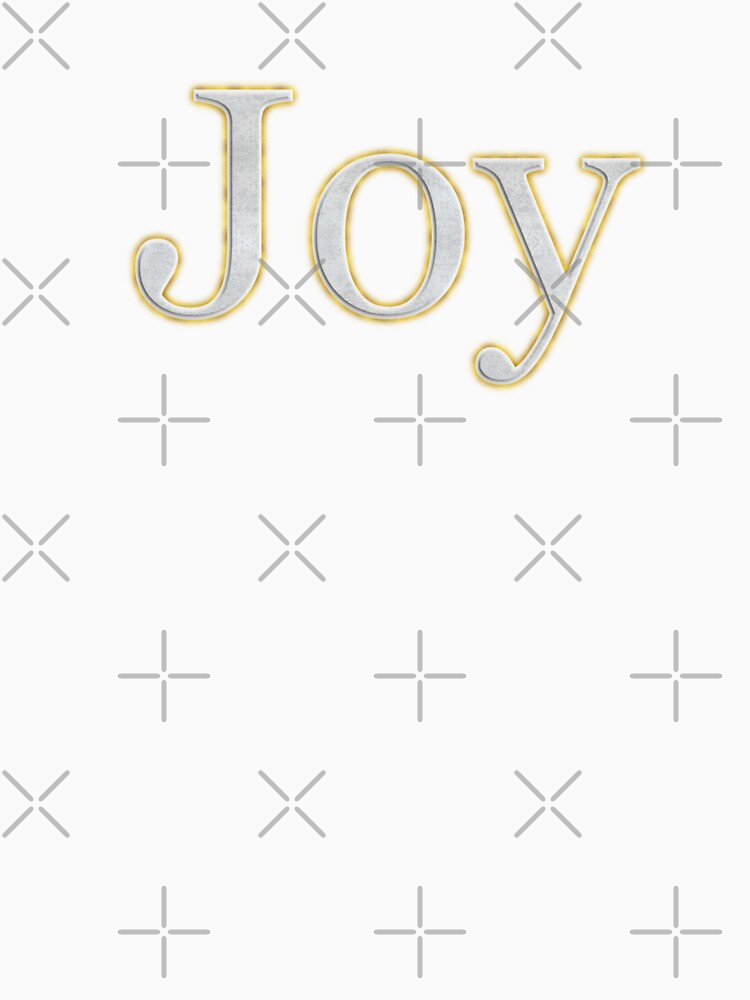 Joy (White Angelic halo Text) by Swabcraft