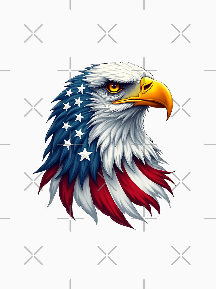 United States Flag - Bald Eagle by Danh Style