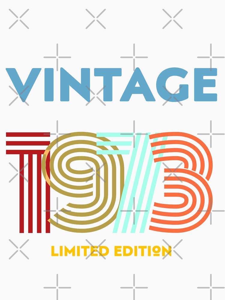 Vintage 73 limited edition by SerafinDesign