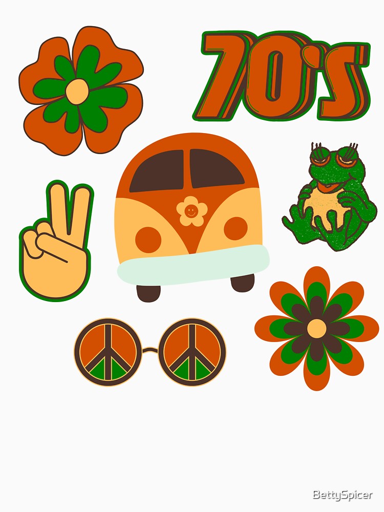 70's flower power by BettySpicer
