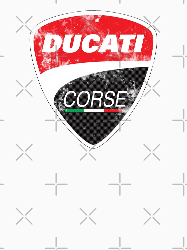 Grungy Ducati Corse Logo by fullstackphotos