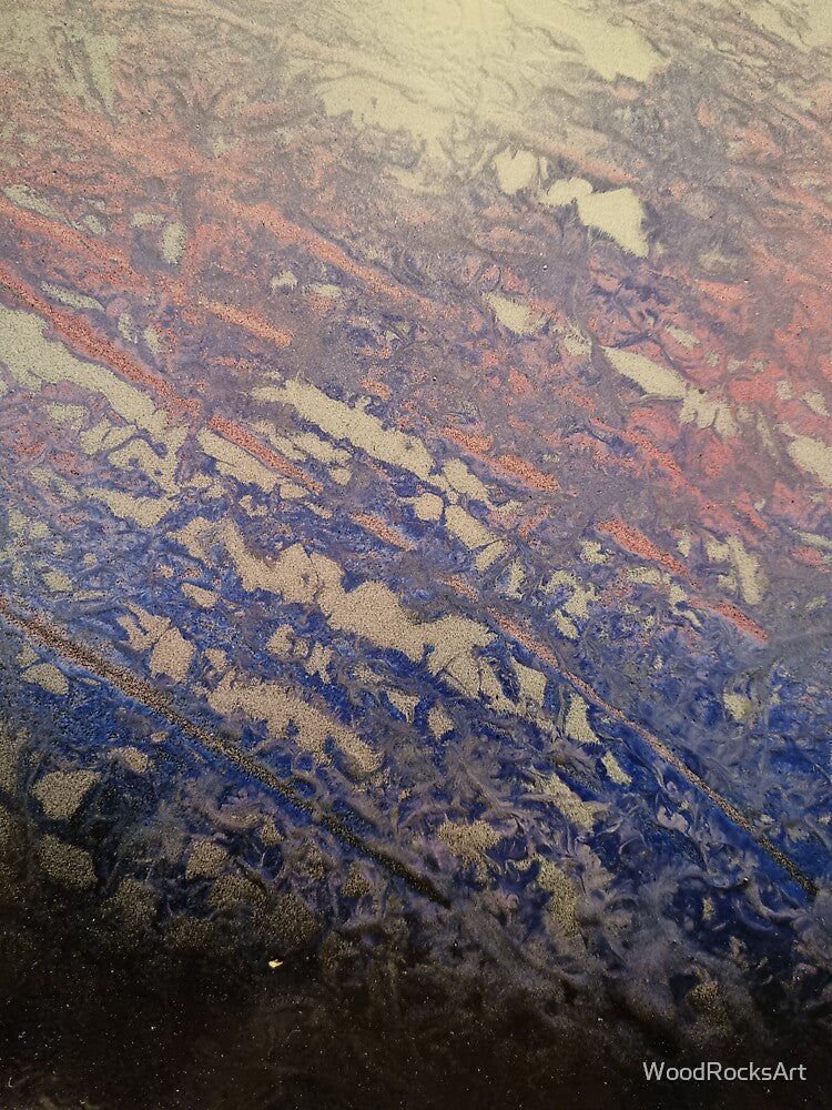 Spray paint art violet planet texture by WoodRocksArt