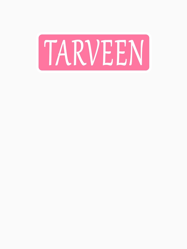 Tarveen Name by Jeallan Designs