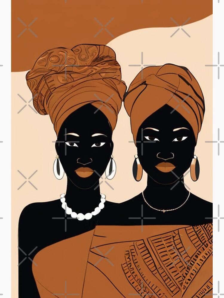 Art - Afro-Bohemian Aesthetic, Contemporary Female Figures by AnimeShin