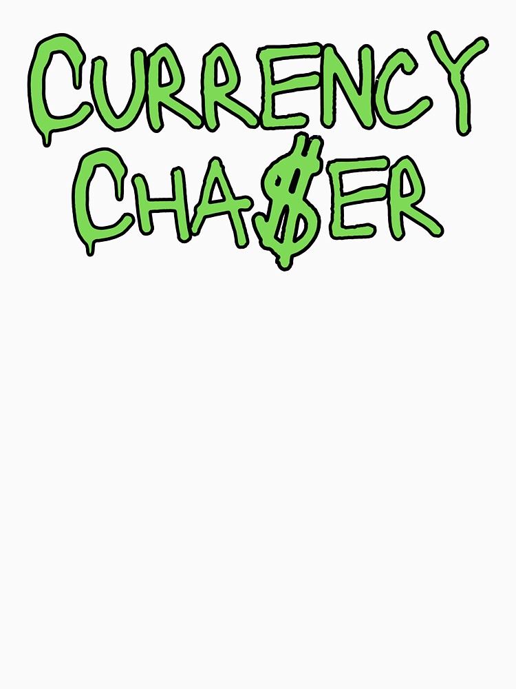Currency Chaser Big print GREEN/SLIME money getter cash dollars dropshipper by to-esu