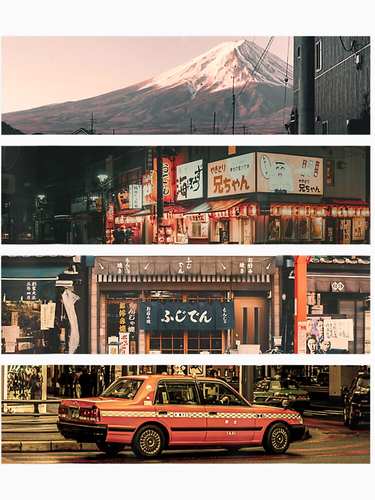 Aesthetic Style Vaporwave Japan 80S 90S Tokyo Osaka Street by Seth Shiver