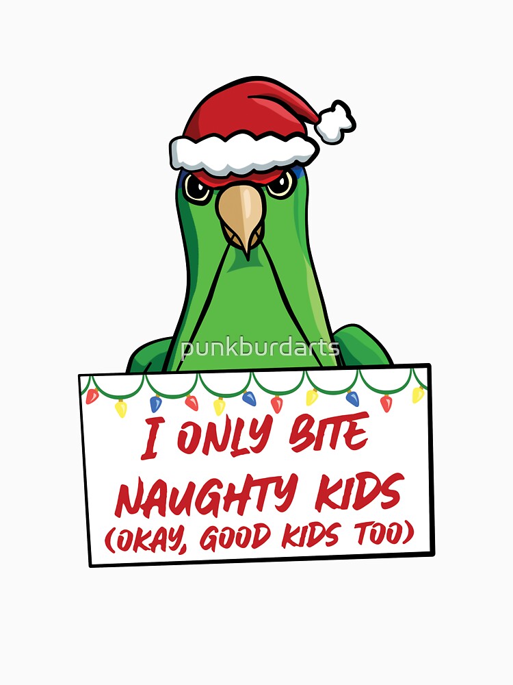 Only Bite Naughty Kids Red-Crowned Amazon by punkburdarts