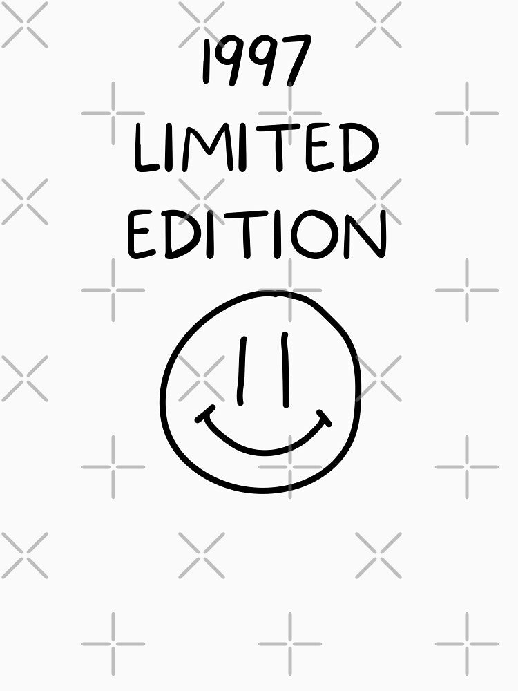 1997 LIMITED EDITION - BLACK WRITING by akaiawa