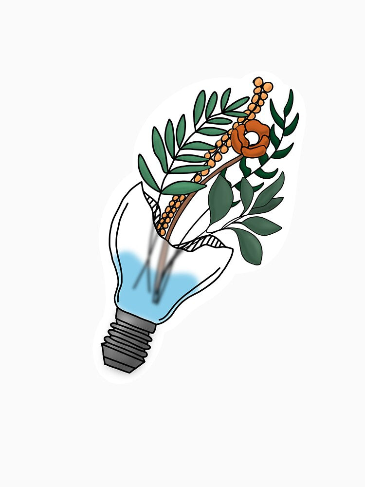 Nature Lightbulb by BogieStudios