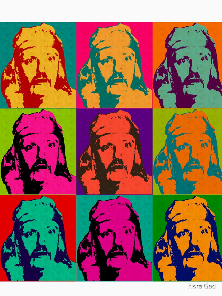 Custom Andy Warhol Portrait by Nora Gad