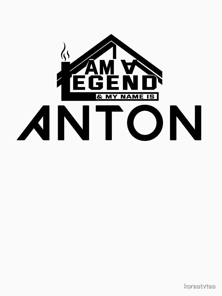 I Am a Legend: Custom Name Design for Anton by koreatvtea
