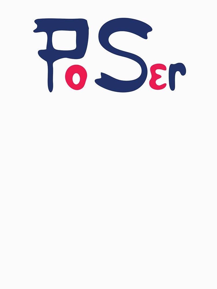 POSER – Vintage Boutique Logo Style by Alien Food Studio