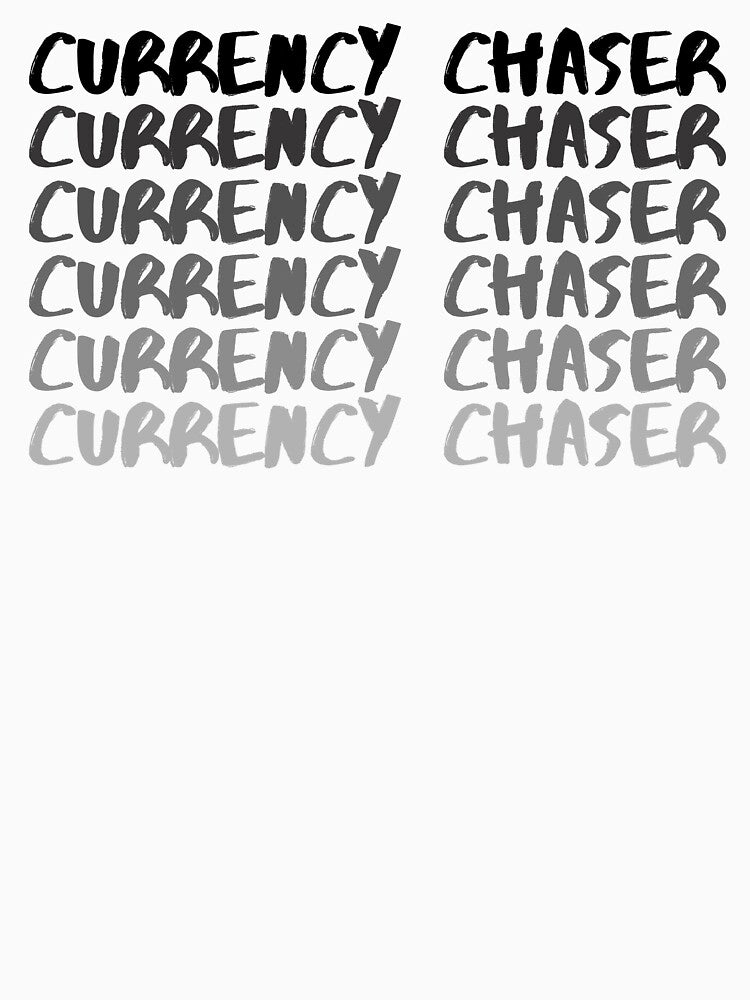 Currency Chaser Faded Print BLACK/ONYX money getter cash dollars dropshipper by to-esu
