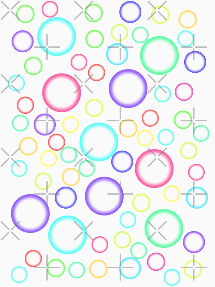 Colorful circles by Tw1nsAIArt