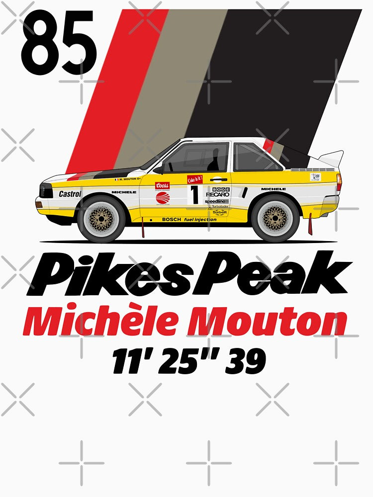Michele Mouton Pikes peak 1985 by purpletwinturbo