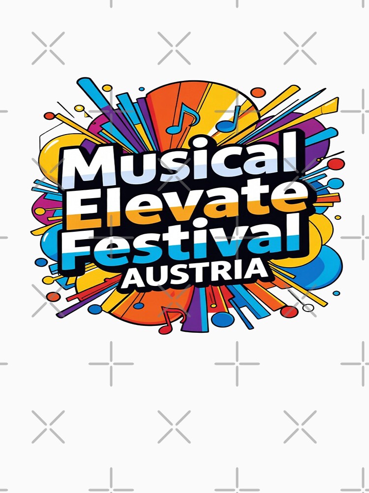 Musical Elevate Festival Austria T-Shirt | Colorful Music Festival Graphic Tee | Concert Lover Shirt | Vibrant Music Event Design by Sushikidsntod