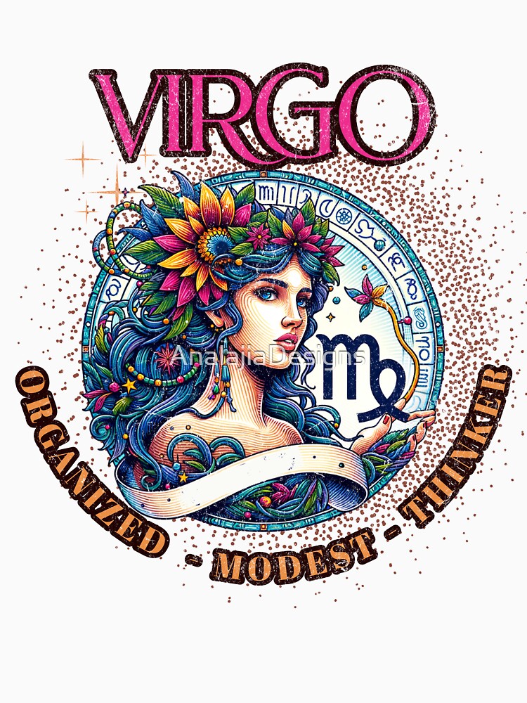 Virgo Horoscope : Organized, Modest & Thinker by AnalajiaDesigns
